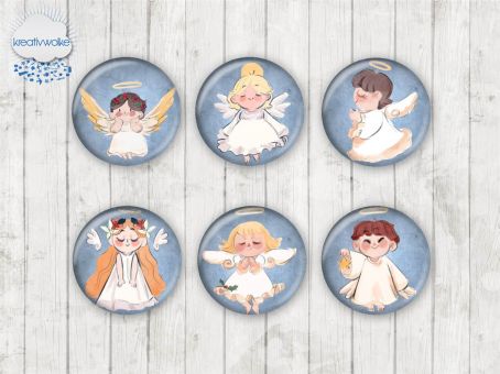 Motiv-Cabochons 1589 25mm (6 Stk)